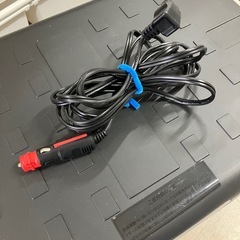 2511-059 THE ONE（株） SUNPIE ポータブル車載冷蔵庫 2室独立型 シガーソケット電源コード付き 通電確認済み 中古の画像