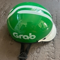 現地購入品⭐︎grabバイクヘルメット⭐︎東南アジアの画像