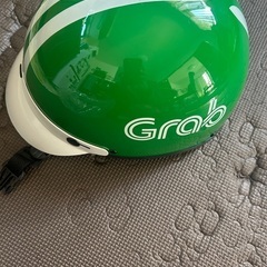 現地購入品⭐︎grabバイクヘルメット⭐︎東南アジアの画像