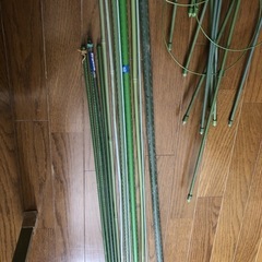 決まりました園芸用品　ツル巻き支柱　支柱　たくさんの画像