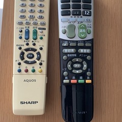 液晶テレビ　SHARPの画像