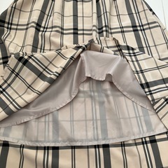 ロングフレアスカートの画像