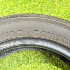 165/55R14 72V 交換工賃込み　2本　ヨコハマ　エコス　ES31　の画像