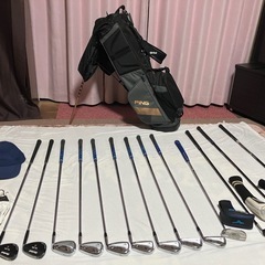 ✨ゴルフクラブセット⛳️　右利き　ミズノ　テーラーメイド　その他　13本セット　スポーツ　ゴルフバッグ付き　初心者の方もこれだけでスタートできます‼️✨　の画像