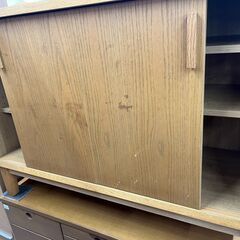 ジモティー割引🏷️【ジャングルジャングル 岸和田和泉インター店】サイドボード ブラウン  和泉市 堺市 岸和田市 泉大津市 高石市 泉北郡熊取町の画像