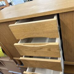 ジモティー割引🏷️【ジャングルジャングル 岸和田和泉インター店】サイドボード ブラウン  和泉市 堺市 岸和田市 泉大津市 高石市 泉北郡熊取町の画像