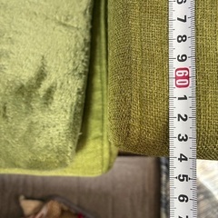 【掲載11/9まで】2人がけソファ　グリーンの画像