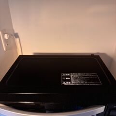 美品　アイリスオーヤマ 電子レンジ IMB-FM1803-B ブラックの画像