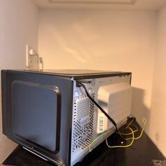 美品　アイリスオーヤマ 電子レンジ IMB-FM1803-B ブラックの画像