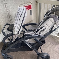 二人乗りベビーカー　お譲り先見つかりました☺️
の画像