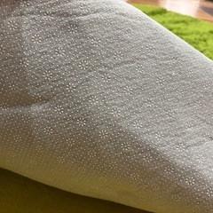 美品　ラグ　グリーン190cm円形の画像