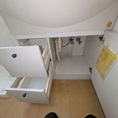 洗面化粧台　の画像