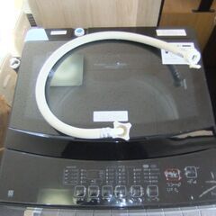 ニトリ 全自動洗濯機 NTR60BK 6.0kg 2022年製 ブラックの画像