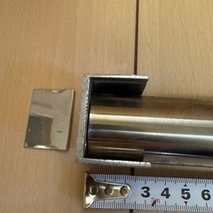 ステンレスポール　パイプハンガー　Dソケットネジ付　DIY材料　の画像