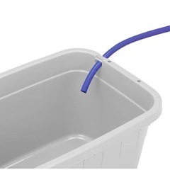 【未使用品】角たらい 水抜き栓付　ベビーバス ペットお風呂 イベントなどにの画像