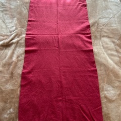 ヒルトップブランド大判ストール肩掛けマフラーレディースメンズスカーフストールショールブランケットカシミヤ100%カシミア膝掛け赤系の画像