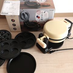 タコ焼き、たい焼きが手軽にできる調理家電（2025年９月の新製品）数回使用のみの画像