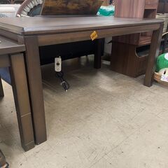 リサイクルショップどりーむ荒田店　No4420　 こたつ式ダイニングテーブル　テーブル単体のみ　ダイニングタイプのコタツテーブルです♪の画像