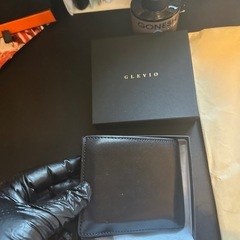 財布！栃木レザー！ブラック！の画像