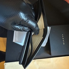 財布！栃木レザー！ブラック！の画像