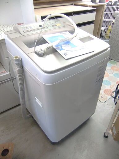 Panasonic パナソニック 全自動洗濯機 NA-FA80H3 8.0kg 2017年製 取扱説明書・付属品あり