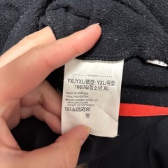 UNDER ARMOR(アンダーアーマー)裏起毛フードパーカー160cmの画像