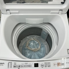 リユースのサカイ東金店 AQUA 洗濯機 24年製 7kg TJ15907の画像