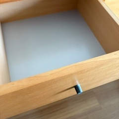 【無料】「無印良品」木製チェスト・タンスの画像