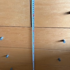 【無料】「無印良品」木製チェスト・タンスの画像