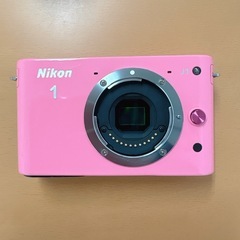 ニコン　j1 ミラーレス一眼　ピンク　限定　美品の画像