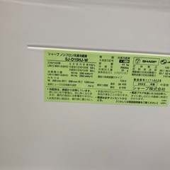 【トレファク高槻店】安心の1年間保証！取りに来られる方限定！SHARP（シャープ）の2ドア冷蔵庫のご紹介です！の画像