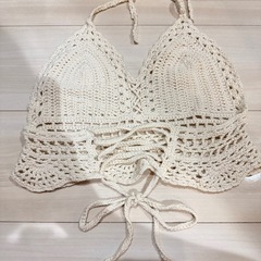 ビスチェ　水着　羽織の画像