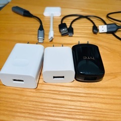 充電ケーブル類の画像