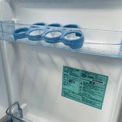 ♦A-Stage 2ドアレトロ冷凍冷蔵庫【2018年製】WRD-2090Wの画像