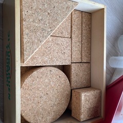 コルクの積み木(大きめ)の画像