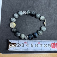 【まとめ売り】レッド　タイガーアイ　水晶　ブレスレットの画像