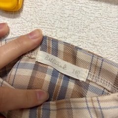 (新品)140cmノースリーブワンピースの画像