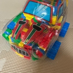 ブロック　車ケース付きの画像