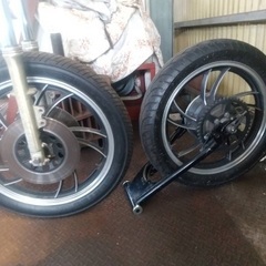 XJ550 足回りの画像