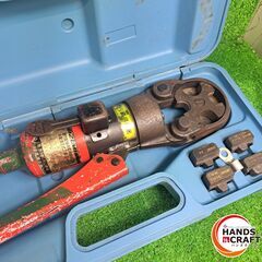 ✨イズミ　中古　9Ｈ-2　手動 油圧式圧着工具　ケース/付属品付き✨うるま市田場✨の画像