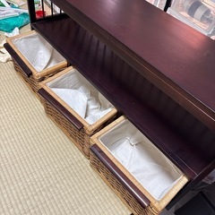 レトロ、テレビ台、収納 、アジアンの画像