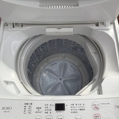2025年製　定価5.58万　7kg　美品　全自動洗濯機　の画像