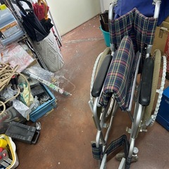 整備済み直ぐに使って頂けます。幸和製作所TacaoF　B-40 介助式車椅子　背折れタイプ　アルミ製介護車の画像