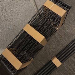 小型 スチールラック　2台セットの画像