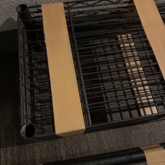 小型 スチールラック　2台セットの画像