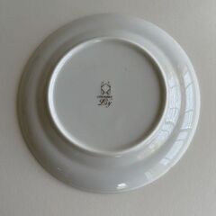 百合モチーフの上品プレート（４枚）の画像
