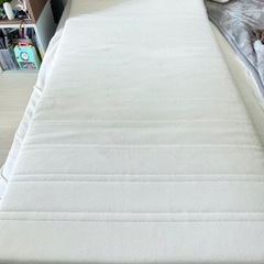 IKEA TUDDAL マットレスパッド シングル 90x200cm ホワイト の画像