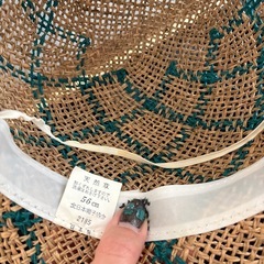 キッズ麦わら帽子の画像