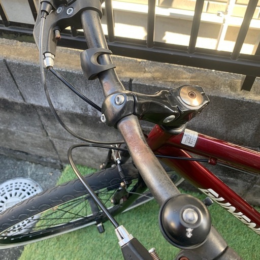 定型分NG！！　【中古】クロスバイク26インチ
