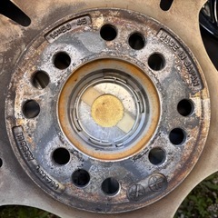 スタッドレスタイヤ  14インチホイール付きの画像